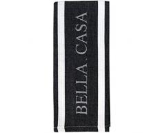 Ladelle Geschirrtuch Bella Casa Baumwolle schwarz 30 x 30 x 20 cm