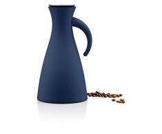 Eva Solo Isolierkanne, 1 L, Edelstahl, navy blau, 15,5 x 15,5 x 29 cm