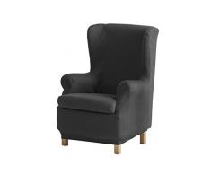 Eysa Ulises elastisch Sofa überwurf ohrensessel, Polyester-Baumwolle, 06-grau, 37 x 5 x 29 cm