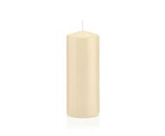 Wiedemann 218118.073 Stumpenkerzen, Wachs, Bisquit, 15 x 6 cm, 16-Einheiten