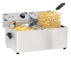 Casselin cfe42 Elektrischer Fritteuse 2 X 4 Liter