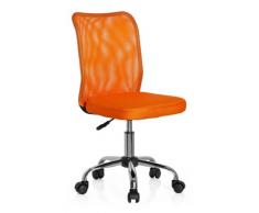 hjh OFFICE 685966 Kinderschreibtischstuhl KIDDY NET Netzstoff orange