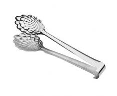 Pinti Edelstahl Profi Brotzange XL 26 cm Gebäckzange Servierzange