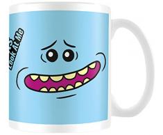 Cartoon Network MG24858 Rick and Morty Mr Meeseeks Face Coffee Mug Kaffeetassen, porzellan, Mehrfarbig