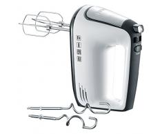 SEVERIN Handmixer mit Spiralkabel, ca. 400 W, HM 3830, Weiß/Schwarz