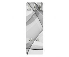 Apalis 78647 Wandgarderobe Changes | Design Garderobe Garderobenpaneel Kleiderhaken Flurgarderobe Hakenleiste Holz Standgarderobe Hängegarderobe | 139x46cm