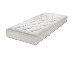 MALIE A1047243520 Pure Green Naturlatex Matratze, Härtegrad 3, 180 x 200 cm, 2 Kerne in einem Bezug, beige