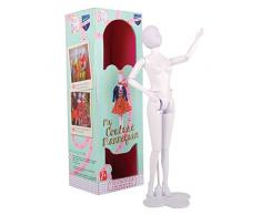 Vervaco My Couture Mannequin Kleid Ihre Puppe Outfit-Set, mehrfarbig