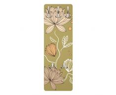 Apalis 78500 Wandgarderobe Art Nouveau Flower | Design Garderobe Garderobenpaneel Kleiderhaken Flurgarderobe Hakenleiste Holz Standgarderobe Hängegarderobe | 139x46cm