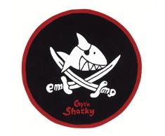 Captn Sharky SH-2360-01 Teppich, 130 cm, rund