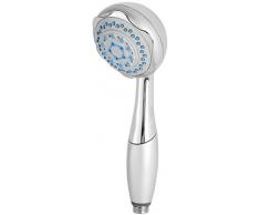 Feridras Hidra Kopfbrause 5Â Funktionen, Kunststoff, chrom, 9Â x 15Â x 34.5Â cm
