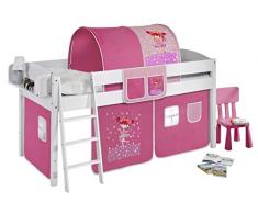 Lilokids IDA4105KW-ZAUBERFEE Kinderbett, Holz, zauberfee, 208 x 98 x 113 cm