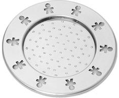 Alessi Mini Girotondo Glasuntersetzer, Edelstahl 18/10 glänzend poliert rostfrei