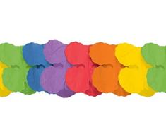 amscan Papiergirlande Regenbogen Dekoration, Amerikanische Größe