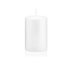 Wiedemann 218130.004 Stumpenkerzen, Wachs, Weiß, 15 x 10 cm, 6-Einheiten