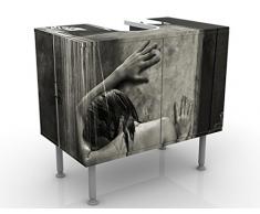 Apalis 53671 Waschbeckenunterschrank Tropische Dusche, 60 x 55 x 35 cm