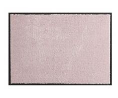 Hanse Home Waschbare Schmutzfangmatte Soft & Clean Rosa, 90x200 cm