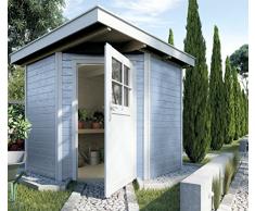 weka Gartenhaus 229 Gr.1, grau, 21 mm