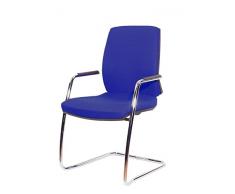 Topsit TOP001092 Freischwinger Formrücken, blau
