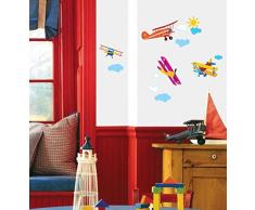 Wandtattoo Flugzeuge fÃ¼r die Kammer der Kinder
