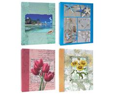 Unbekannt ZEP Album Carta Einsteckalbum 200Â Fotos, mehrfarbig, 12Â x 18Â cm, 12-teilig