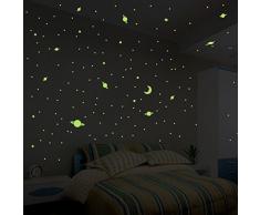 Ambiance-Live Wandtattoo universÂ âÂ 150Â Sterne und Planeten Glow