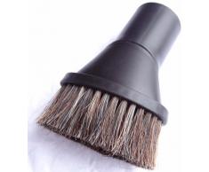 Drehbarer Naturhaar Saugpinsel passend für Miele Parkett & Co 4000 inkl. 1 Rolle 20L Abfallbeutel