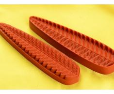 Silikon Teigschaber 11315Â Stempel Tabelle 03Â braun 12Â x 3Â x 3Â cm