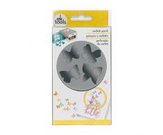 EK Tools Konfetti Schmetterling, grau, groÃ