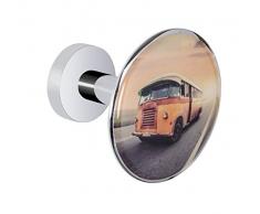 Wenko 50425100 Wandhaken Design Bus, Zinkdruckguss, 6 x 5 x 6 cm