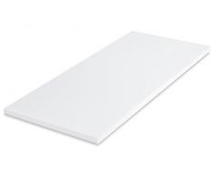 MSS 100200-190.90.5 Viscoelastische Matratzenauflage, ohne Bezug, RG50, 90 x 190 x 5 cm