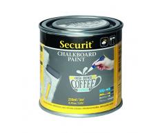 Securit Kreidetafel Farbe 250Â ml, Acryl, Grau, 7,6Â x 7,6Â x 7,6Â cm