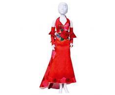Vervaco Mary rot Roses Kleid Ihrer Puppe Outfit, damit Set, Mehrfarbig