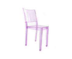 Kartell 4850B6 Stuhl La Marie violett
