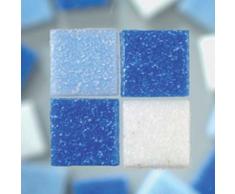 MosaixPro 200Â g 10Â x 10Â x 4Â mm 302-piece Glas Fliesen, tÃ¼rkis Mix