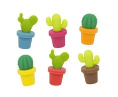 Winkee Kaktus Glasmarker 6er Set