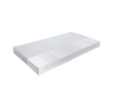FMP Matratzenmanufaktur FMP 1-0015 orthopädische 7 Zonen Kaltschaummatratze Noblesse Medicottbezug, 100 x 200 cm, H2