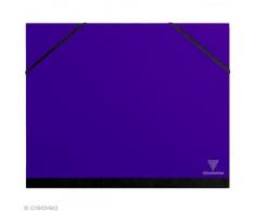 Clairefontaine Art Ordner mit Elastic, indigo, 26Â x 33Â cm, A4