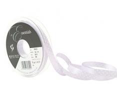 Berisfords Schleifenband Micro Dot, orchidee, 10Â mm