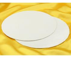 Teigschaber 13709Â Set von 3Â RUND, 28Â x 28Â x 1Â cm weiÃ Karton