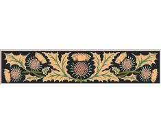 Indigos 4051719714548 Wandtattoo MF128 Blumen Pflanze Tribal Ornament 40 x 8 cm
