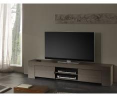 TV Schrank Eos gross mit 2 Türen, 190 x 45 x 50 cm, Eiche grau Nachbildung