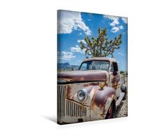 Premium Textil-Leinwand 30 x 45 cm Hoch-Format Vintage Pick up Oldtimer in Amerika | Wandbild, HD-Bild auf Keilrahmen, Fertigbild auf hochwertigem Vlies, Leinwanddruck von Joern Dudek
