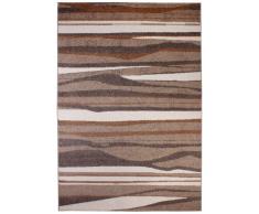 andiamo 1100250 Teppich Chadler, Webteppich, 60 x 110 cm, beige/braun