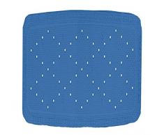 Meusch Dusche Matte Monza 55Â x 55Â cm in blau