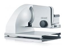 Graef SKS901EU Allesschneider, aluminium eloxiert/weiß