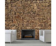 Walplus Wand Aufkleber Antique Stonewall Wandbild Kunst Abziehbilder Vinyl Home Dekoration DIY Living Schlafzimmer Dekor Tapete, mehrfarbig