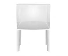 Kartell 03220E5 Ghost Buster Kommode, Plastik, weiÃ/opaque, 55 x 84 x 46 cm