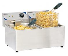 Casselin cfe82 Elektrischer Fritteuse 2 X 8 Liter