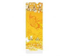 Apalis 78520 Wandgarderobe Autumn | Design Garderobe Garderobenpaneel Kleiderhaken Flurgarderobe Hakenleiste Holz Standgarderobe Hängegarderobe | 139x46cm